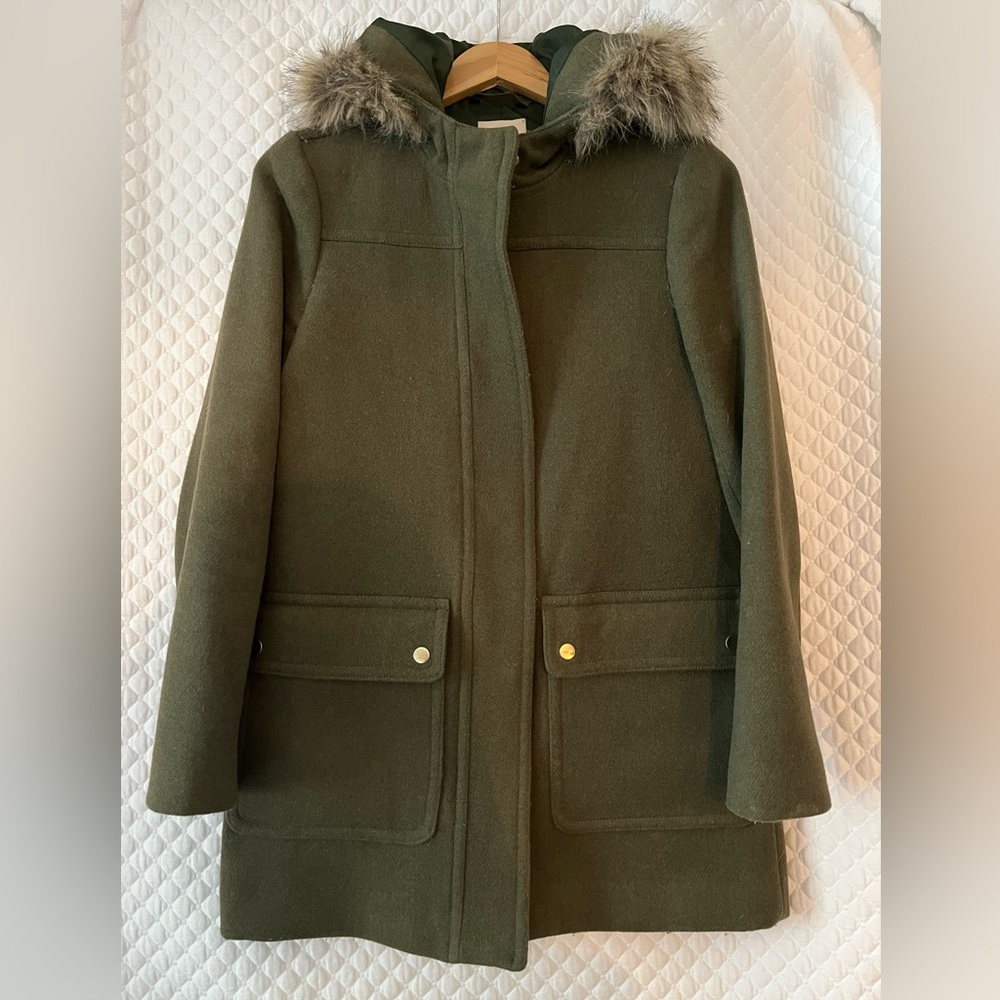 LIKE NEW J.Crew Parka